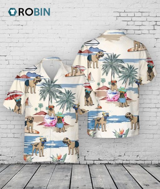 3D Full Printed Dog Summer Beach Hawaiian Shirt, Hawaii Aloha Shirt For Summer Travel, Gift To Dog Lovers, Dog Hawaii Shirt