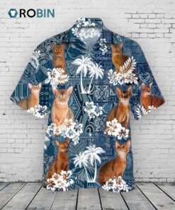 Abyssinian Hawaiian Shirt, Cat In Hawaiian Shirt, 3D Full Print Cat Hawaii Shirt, Gift For Cat Lovers Abyssinian Hawaiian Shirt, Cat In Hawaiian Shirt, 3D Full Print Cat Hawaii Shirt, Gift For Cat Lovers