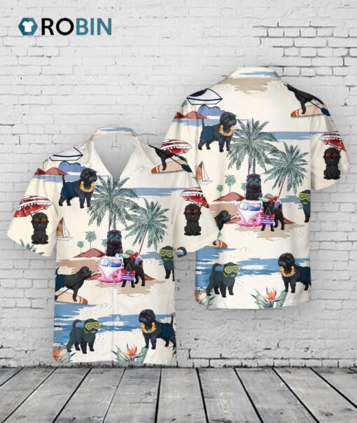 Affenpinscher Summer Beach Hawaiian Shirt, Aloha Short Sleeve Summer Travel, Gift To Dog Lovers