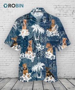 Airedale Terrier Hawaiian Shirt, 3D All Over Printed Dog Hawaii Shirt For Men And Women Airedale Terrier Hawaiian Shirt, 3D All Over Printed Dog Hawaii Shirt For Men And Women