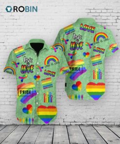 Ally 3D T Shirt, Lgbt Love Is Love Pride Design Hawaiian Shirt Support LGBT Month Ally 3D T Shirt, Lgbt Love Is Love Pride Design Hawaiian Shirt Support LGBT Month