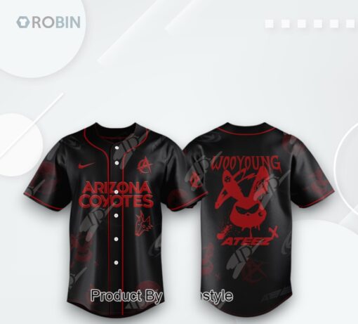 Arizona Coyotes In Your Fantasy Ateez 2025 World Tour WooYoung Baseball Jersey