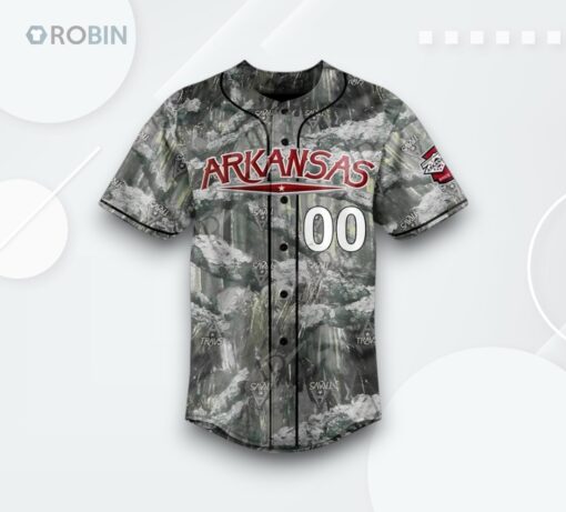 Arkansas Travelers X Alternate Camo 2025 Custom Name Limited Edition Baseball Jersey
