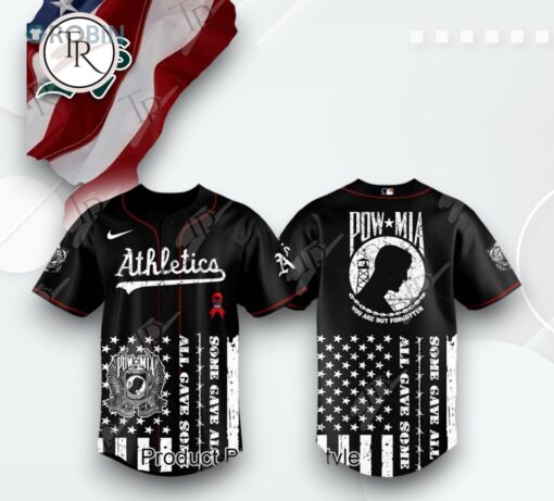 Athletics X National POW MIA Recognition Day 2025 Limited Edition Baseball Jersey
