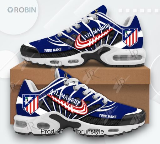 Atletico De Madrid 2025 Custom Name New Design Sneaker Air Cushion