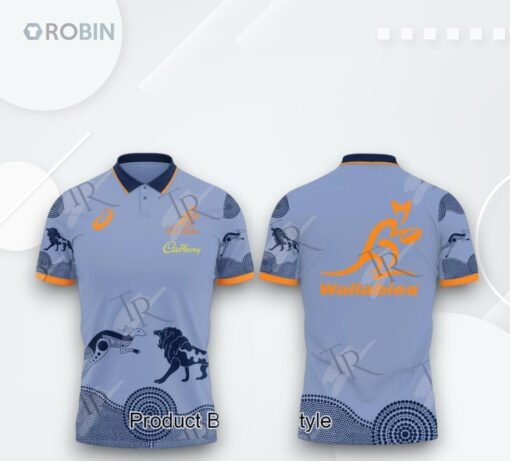 Australia National Rugby Union Team Tour 2025 Limited Edition Polo Shirt