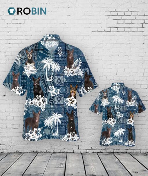 Australian Kelpie Hawaiian Shirt