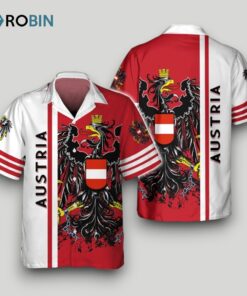 Austria Full Print 3D Hawaiian Shirt, Austria Hawaiian Shirt Austria Full Print 3D Hawaiian Shirt, Austria Hawaiian Shirt