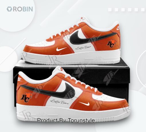 BC Lions 2025 Logo Custom Name AF1 Sneakers