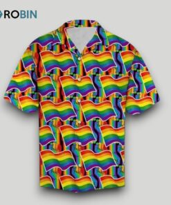 Beach Shirt Lgbt Pride Hawaiian Shirt Lgbt Flag Pattern Hawaii, Rainbow Pride Clothing Beach Shirt Lgbt Pride Hawaiian Shirt Lgbt Flag Pattern Hawaii, Rainbow Pride Clothing