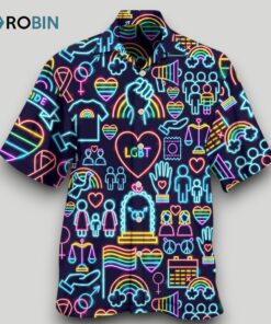 Beach Shirt Lgbt Pride Hawaiian Shirt, Pride Hawaiian Shirt, Gay Hawaiian Shirts Beach Shirt Lgbt Pride Hawaiian Shirt, Pride Hawaiian Shirt, Gay Hawaiian Shirts