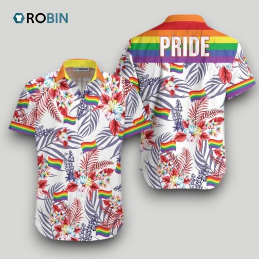 Beach Shirt Pride Lgbt Bluebonnet Hawaiian Shirt , Aloha Shirt