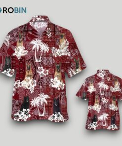 Belgian Shepherd Hawaiian Shirt, Cool Dog In Hawaiian Shirt For Men Women