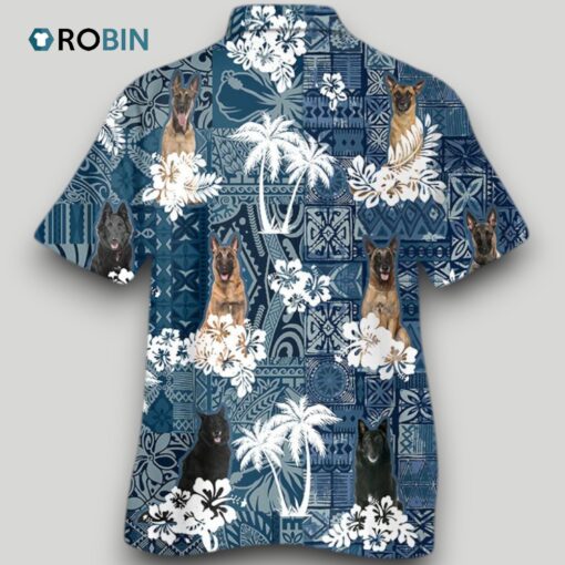 Belgian Shepherd Hawaiian Shirt, Hawaiian Dog Shirt For Men, Dog Hawaiian Shirt For Son Daughter