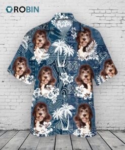 Bernedoodle Hawaiian Shirt, Hawaiian Dog Shirts For Dad, 3D Full Print Hawaii Dog Shirt For Mom