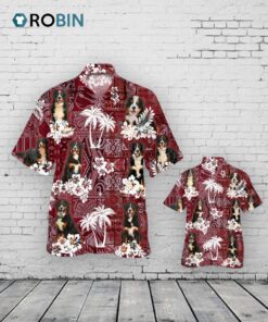 Bernese Mountain Hawaiian Shirt, Animal Hawaiian Shirt For Her Him, Hawaii Shirts