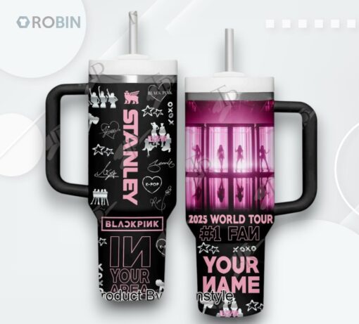 Blackpink 2025 World Tour Custom Name Special Edition 40oz Tumbler
