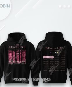 Blackpink X Deadlin World Tour In Los Angeles Sofi Stadium Hoodie