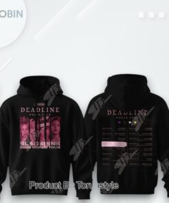 Blackpink X Deadlin World Tour In Toronto Rogers Stadium Hoodie