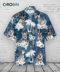 Blue Heeler Unisex Hawaiian Shirt, Animal Hawaii Shirts, Gift To Pet Lovers Blue Heeler Unisex Hawaiian Shirt, Animal Hawaii Shirts, Gift To Pet Lovers