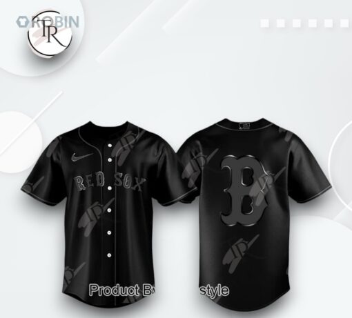 Boston Red Sox X Back In Black 2025 Limited Edition Baseball Jersey