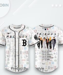 Boston Red Sox X F.R.I.E.N.D.S Night 2025 Limited Edition Baseball Jersey Boston Red Sox X F.R.I.E.N.D.S Night 2025 Limited Edition Baseball Jersey