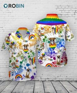 Boxer LGBT Unisex Hawaiian Shirt, Pride Hawaiian Boxer LGBT Unisex Hawaiian Shirt, Pride Hawaiian