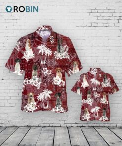 Brittany Spaniel Hawaiian Shirt, Dog All Over Printed Hawaiian Shirt Summer