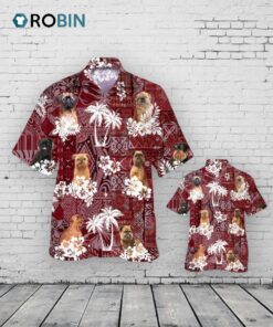 Brussels Griffon Hawaiian Shirt, Cute Summer Aloha Beach Shirt For Dog Lovers