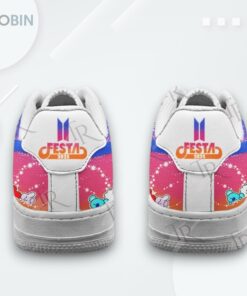 BTS Band We Are Back, We Purple You 2025 Special Edition Air Force 1 Sneakers BTS Band We Are Back, We Purple You 2025 Special Edition Air Force 1 Sneakers