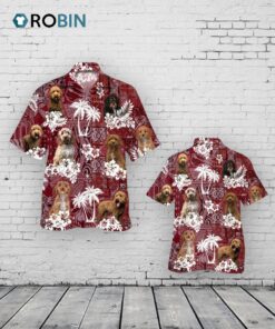Cavapoo Hawaiian Shirt, Dog Hawaii Shirt Tribal Pattern