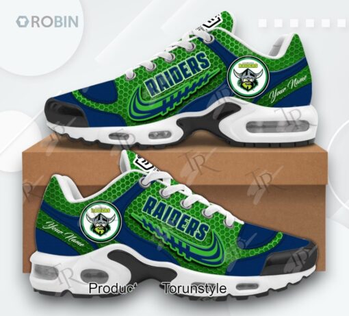 Canberra Raiders 2025 Custom Name Limited Edition Sneaker Air Cushion