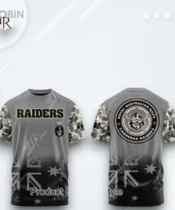 Canberra Raiders X Royal Australian Navy 2025 3D Printed Shirt (Hoodie, Shirt, Sweatshirt)