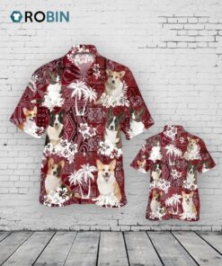 Cardigan Welsh Corgi Hawaiian Shirt, Pet Hawaiian Shirt Summer