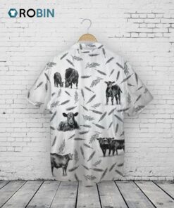 Cattle Pattern   Hawaiian Shirt, Cow Hawaiian Shirt Cattle Pattern   Hawaiian Shirt, Cow Hawaiian Shirt