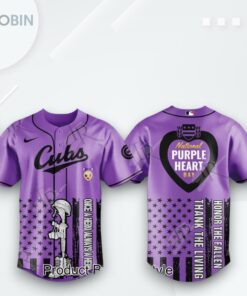 Chicago Cubs X National Purple Heart Day 2025 Limited Edition Baseball Jersey