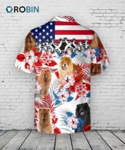 Chow Chow Hawaiian Shirt For Adults, Dog Hawaii Aloha Beach Shirts, Summer Hawaiian Shirt For Dog Lover