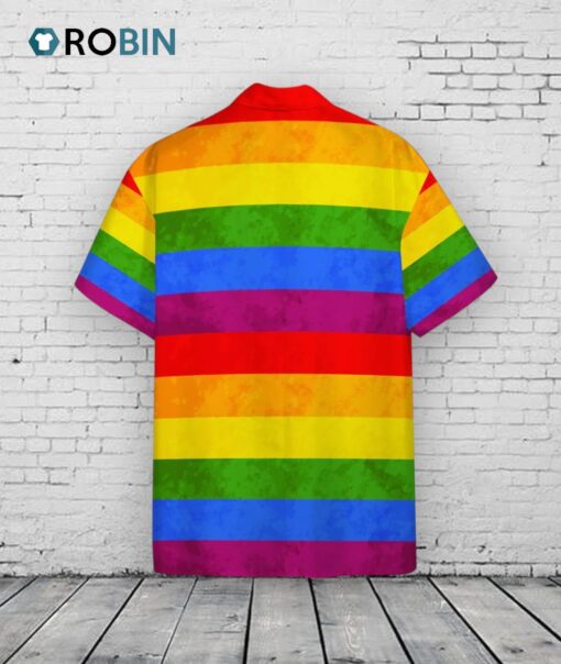Colorful Pride Shirt For Transgender, Awesome Background Design Hawaiian Shirt