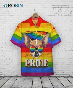 Colorful Pride Shirt For Transgender, Awesome Background Design Hawaiian Shirt
