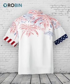 Corgi Hawaiian Shirt Full Print Independence Day, Funny Dog America On Hawaii Aloha Shirts For Dog Lovers