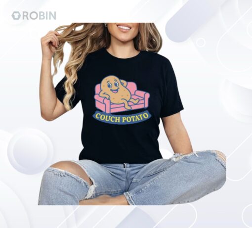 Couch Potato Lazy Day Humor Design For Chill Lovers Shirt