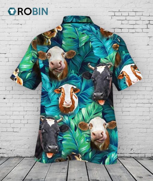 Cow Lovers Gift Hawaiian Shirt, Cow Hawaii Aloha Beach Shirts For Men And Woman, Summer Hawaii Shirt