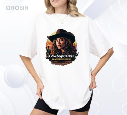 Cowboy Carter Washington Dc Shirt