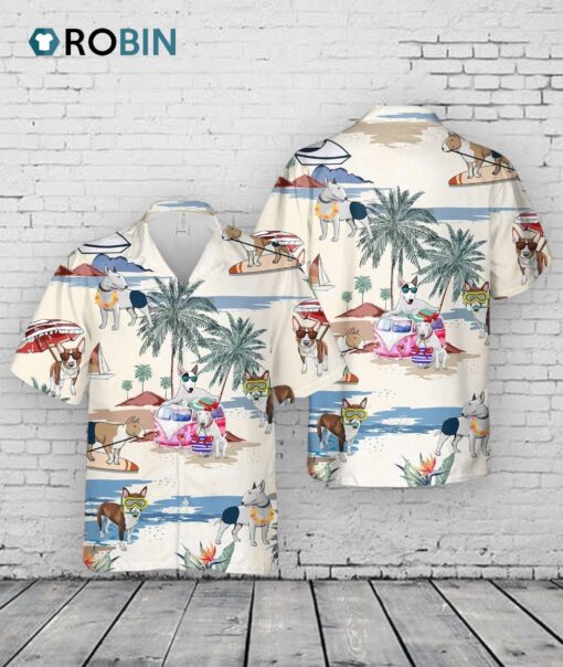 Dalmatian Summer Beach Hawaiian Shirt, Short Sleeve Dog Full Print Aloha Beach Shirt For Men And Woman