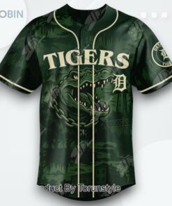 Detroit Tigers X Big Cypress Alligator Alcatraz 2025 Limited Edition Baseball Jersey