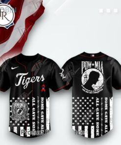 Detroit Tigers X National POW MIA Recognition Day 2025 Limited Edition Baseball Jersey Detroit Tigers X National POW MIA Recognition Day 2025 Limited Edition Baseball Jersey