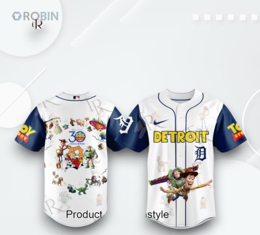 Detroit Tigers X Toy Story 30 Years & Beyond Special Edition Baseball Jersey