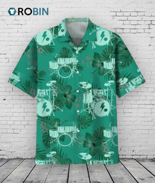 Drum Usa Unisex Hawaiian Shirt, Aloha Beach Shirt For Dummers, Drum Lover Gifts