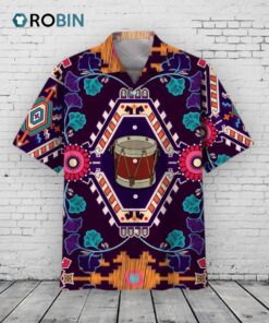 Drums Tropical Hawaiian Shirt, Aloha Beach Shirts For Drummer, Cool Hawaiian Shirt For Drum Lovers Drums Tropical Hawaiian Shirt, Aloha Beach Shirts For Drummer, Cool Hawaiian Shirt For Drum Lovers