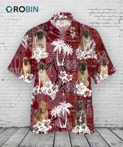 English Mastiff Hawaiian Shirt, Dog Hawaiian Shirt For Summer